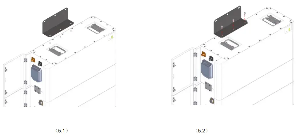 Solplanet Ai HB 2 56LG High Voltage Lithium Ion Phosphate Battery Storage System - Battery Module4