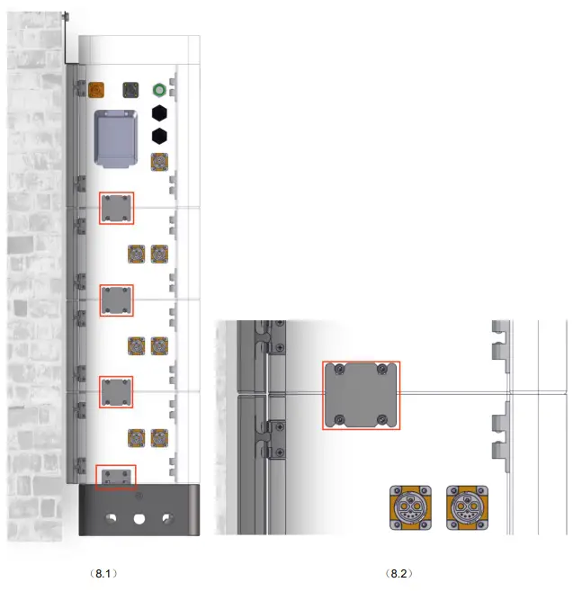 Solplanet Ai HB 2 56LG High Voltage Lithium Ion Phosphate Battery Storage System - Battery Module7