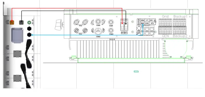 Solplanet Ai HB 2 56LG High Voltage Lithium Ion Phosphate Battery Storage System - Battery Module9