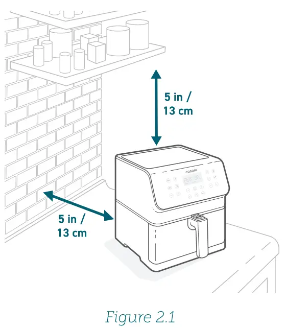 COSORI CS358-AF Smart WiFi 5.8 Quart Air Fryer with 100 Recipes - fig 13
