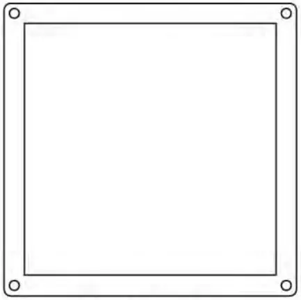 ReVent RVM80 D 80 CFM Ceiling Easy Roomside Installation Bathroom - TRIM RING