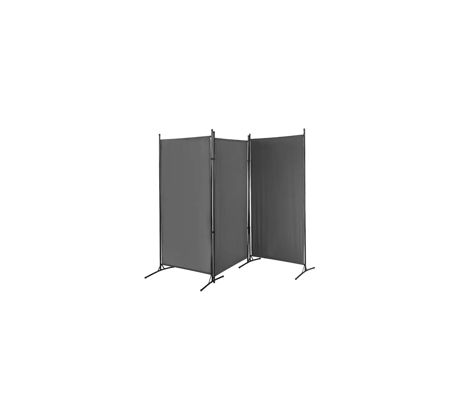 V I V O Pp-rd-102b Dark Gray 102x70 Inch Cloth Room Divider Instruction Manual