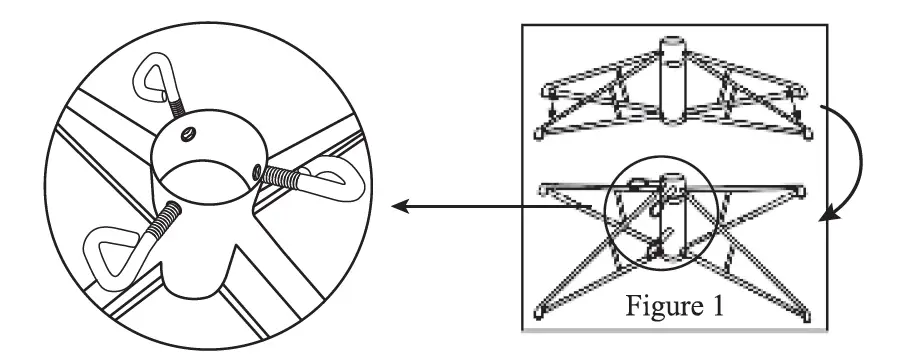 Glitzhome -Pre-Lit-Flocked-Layered-Spruce-Artificial-Christmas-Tree-2