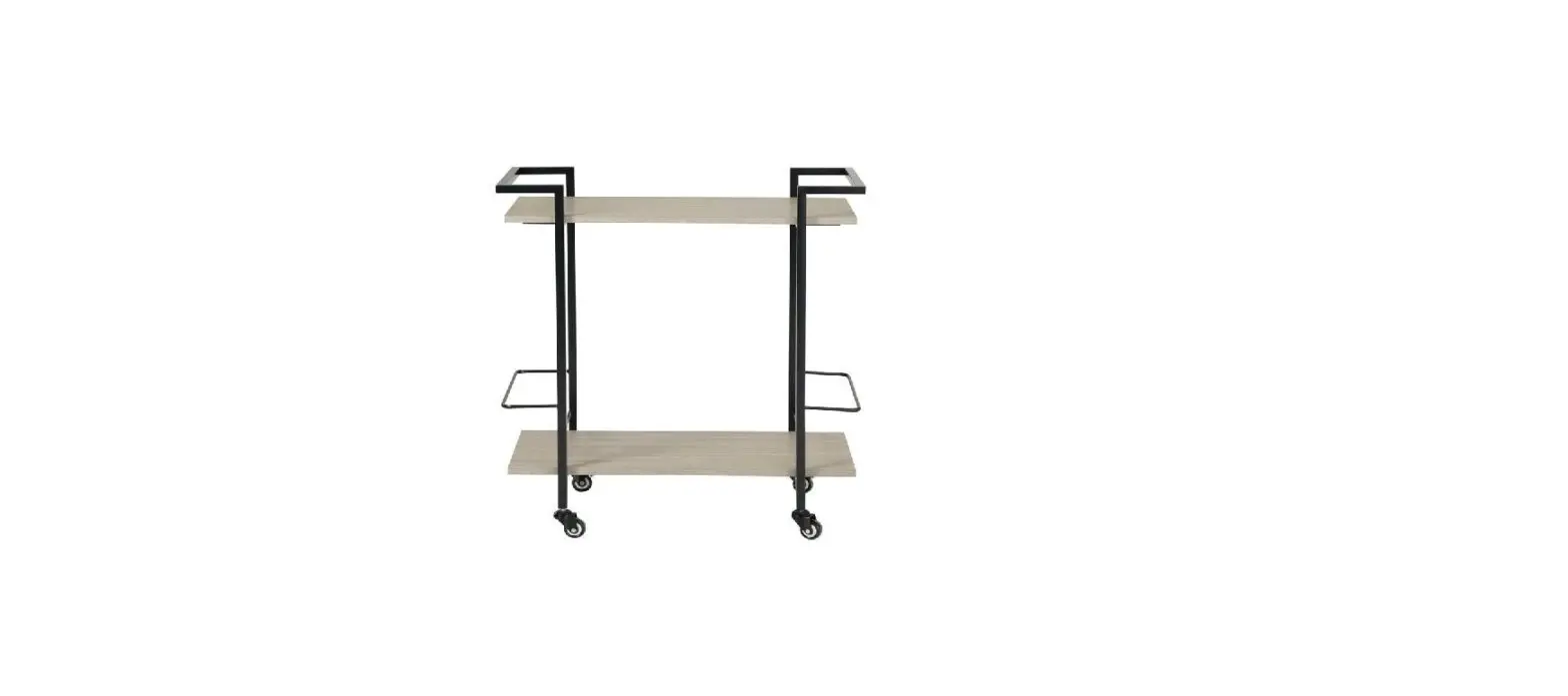 Ashley A4000389 Juan Brown Black Rolling Bar Cart Instruction Manual Ashley A4000389 Juan Brown Black Rolling Bar Cart Instruction Manual
