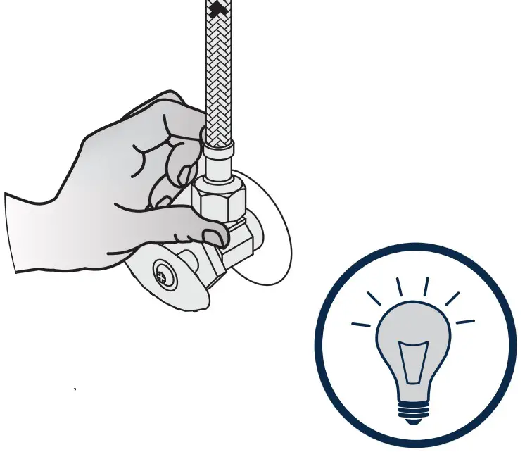 PROOX PRAERX749MB 3 Handle 2 Spray Round High Pressure Shower Faucet - PRODUCT DRAWING 2