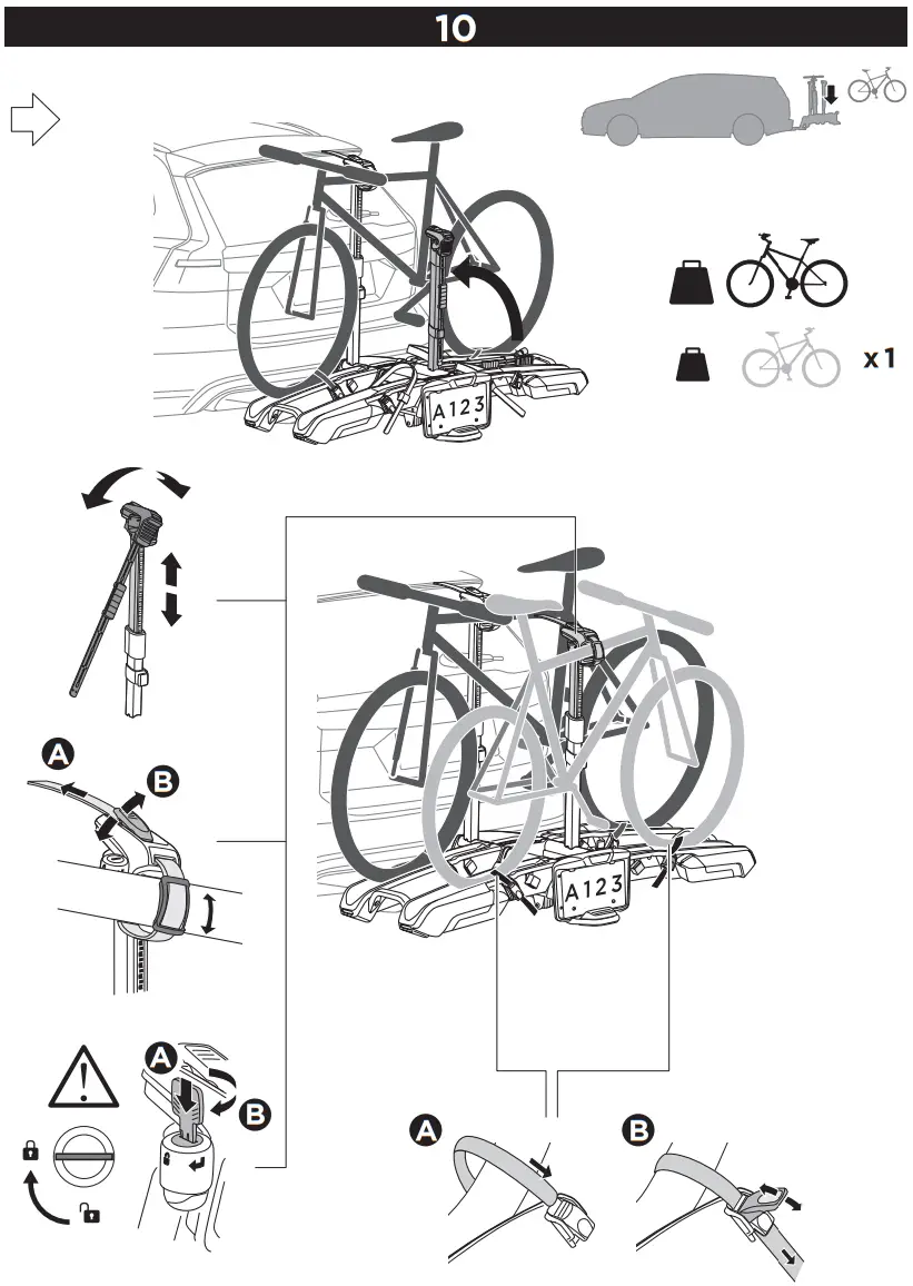 THULE 903211 Epos 2 with Lights - Assembly 10
