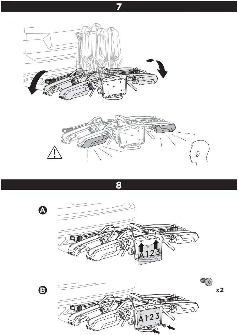 THULE 903211 Epos 2 with Lights - Assembly 8