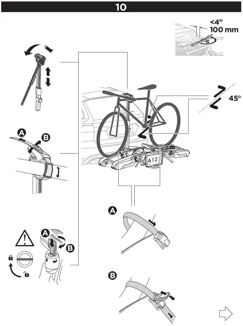 THULE 903211 Epos 2 with Lights - Assembly 9