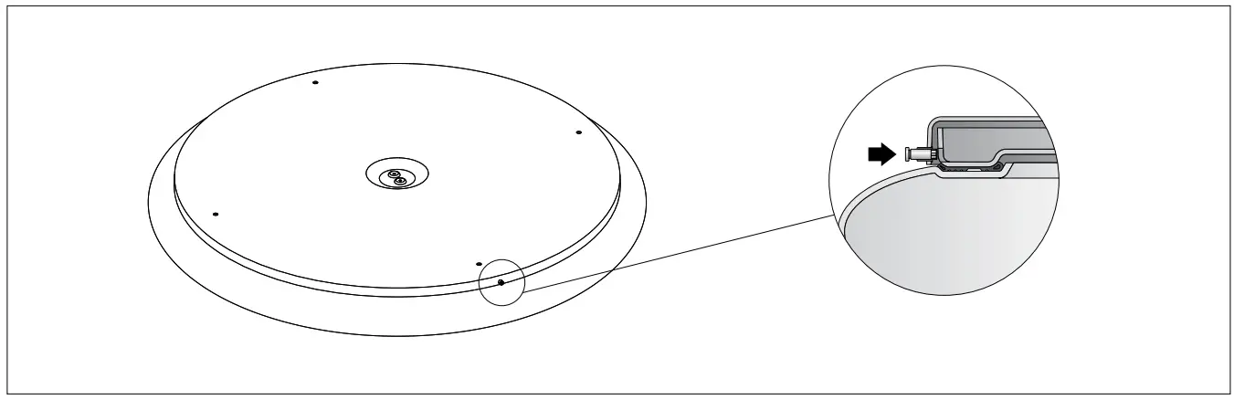 BEGA 24 730 Ceiling and Wall Luminaire - gasket
