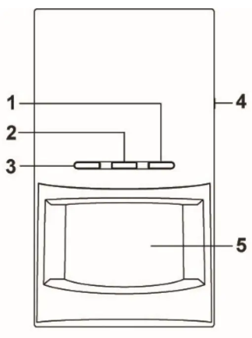urmet DS1051-021B Indoor Dual Technology Detector - Part