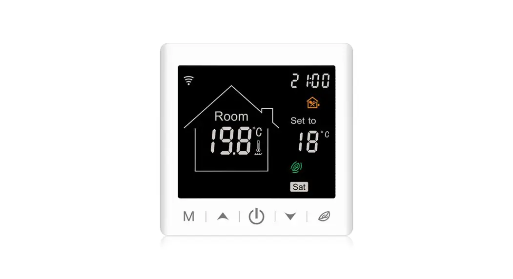 Beok Controls Tft-lcd Heating Thermostat Instruction Manual