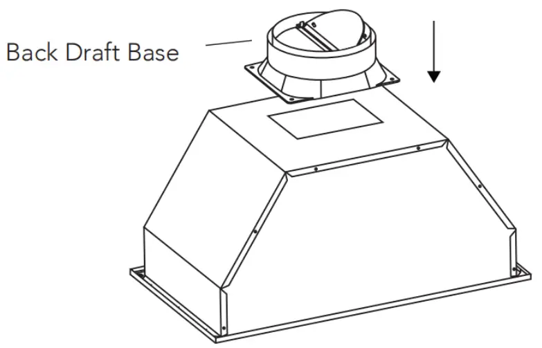 LIVINOX LCH COPPERDC-90BL Hood - Built