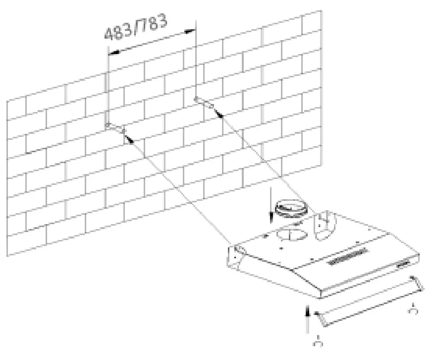 LIVINOX LCH COPPERDC-90BL Hood - Touch Control 2