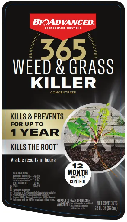 BIOADVANCED 820055 Weed and Grass Killer Concentrate