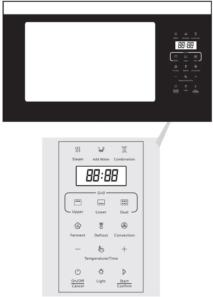 ROBAM KZTS-26-CT761 Combi Steam Oven - Signs 2