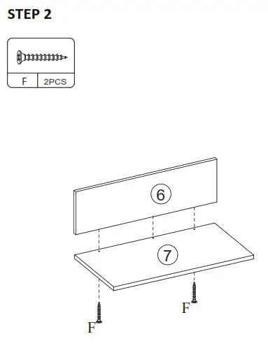 JAXPETY HG61R0970 Moving White Foldable Sewing Table WCabinet - fig 3