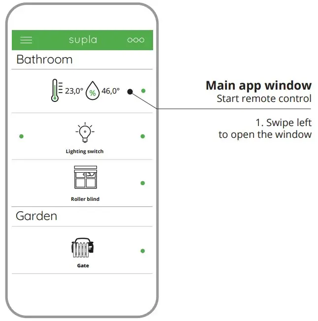 control temperature and humidity