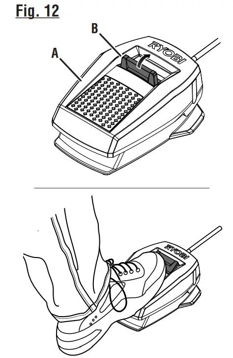 RYOBI PCL480 18V Rotary Tool Station - Speed control12