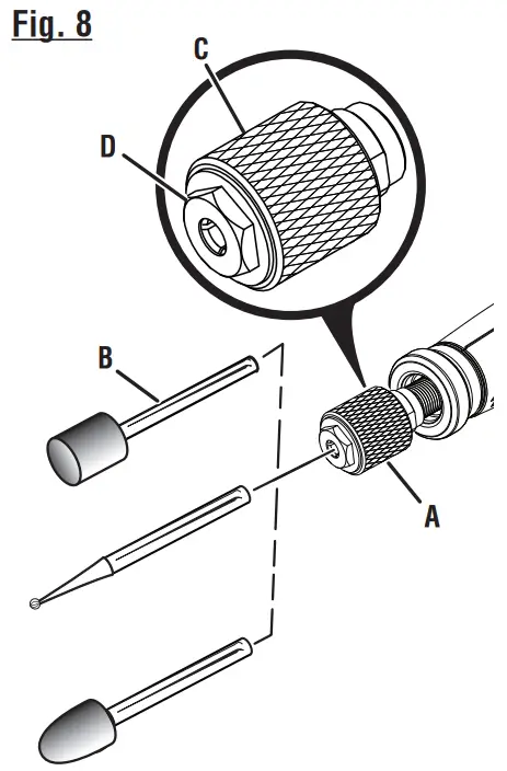 RYOBI PCL480 18V Rotary Tool Station - Speed control8