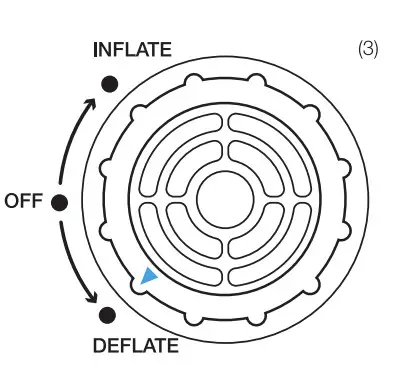 ACTIVE ERA AB-K2 King Size Comfort Plus Air Bed - Inflation 1