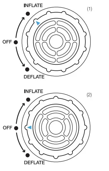 ACTIVE ERA AB-K2 King Size Comfort Plus Air Bed - Inflation