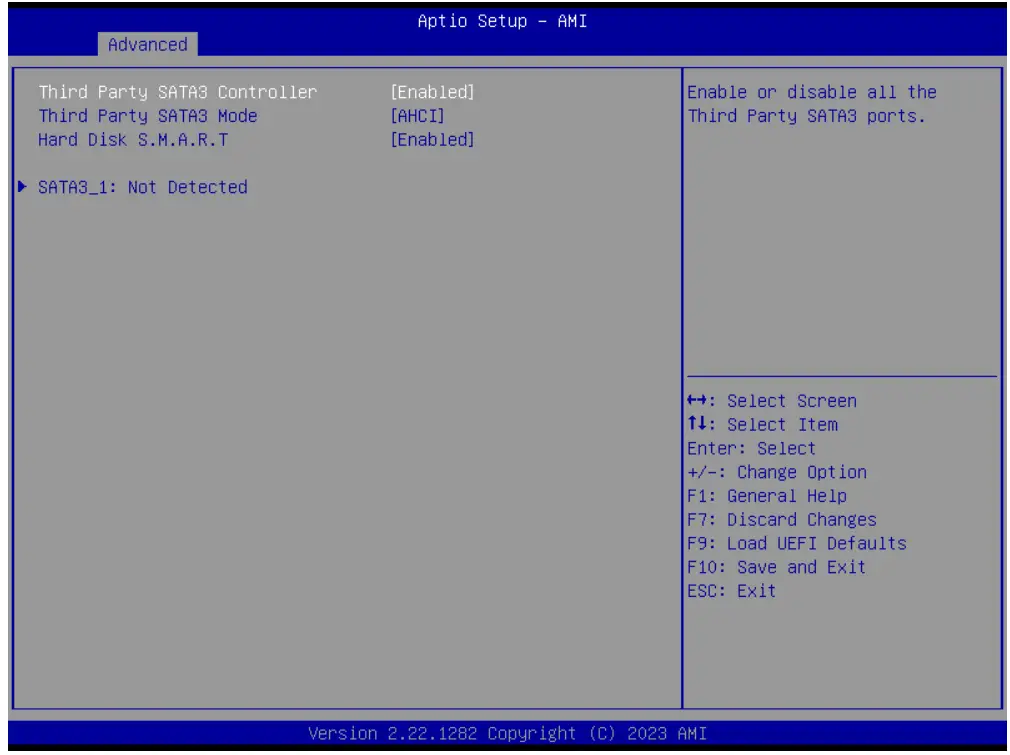 Storage Configuration