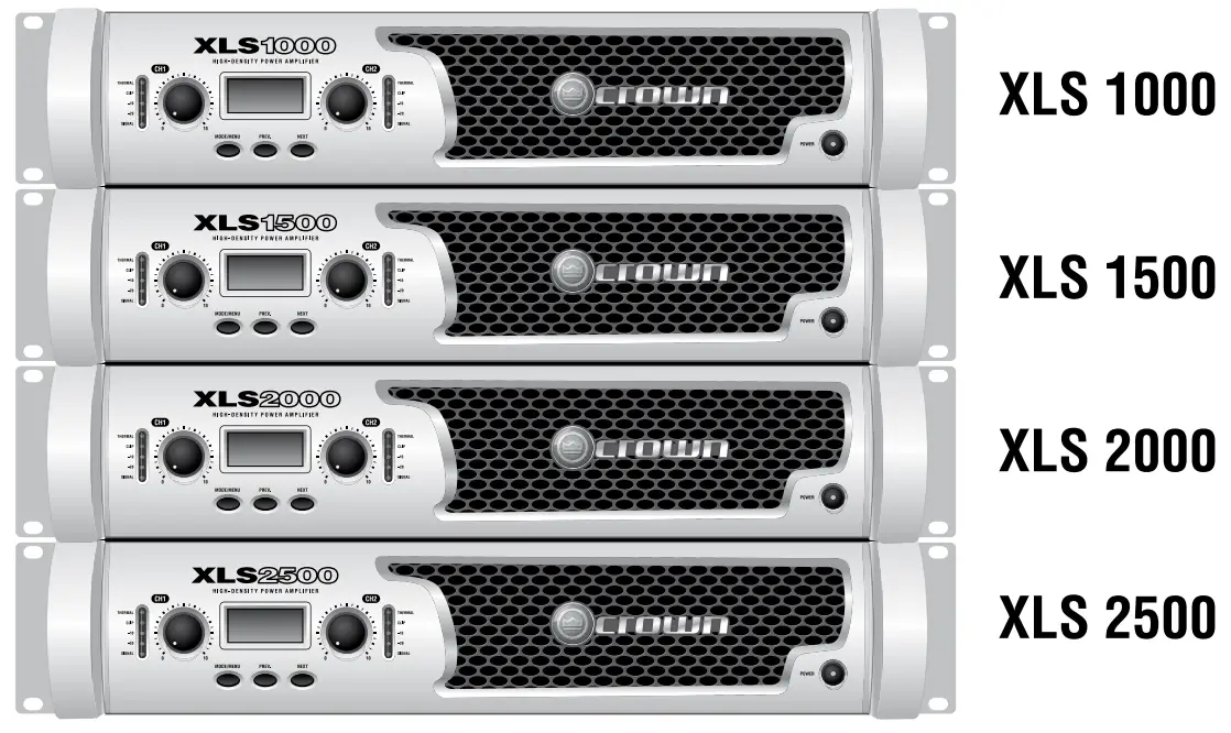 HARMAN XLS Series Amplifiers -