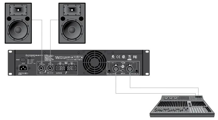 HARMAN XLS Series Amplifiers - Stereo Bypass Mode