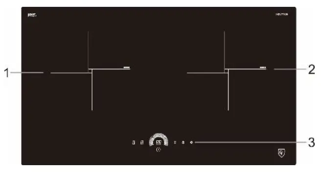EF Home Appliances HB BI 2721 A Built In Induction Hob - OVERVIEW