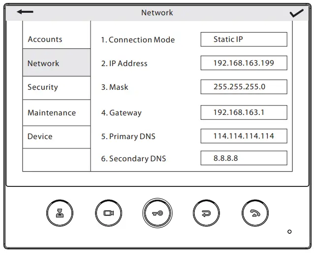 ZKTeco ProMA-QR Outdoor Biometric Access Control Systems - setting 16