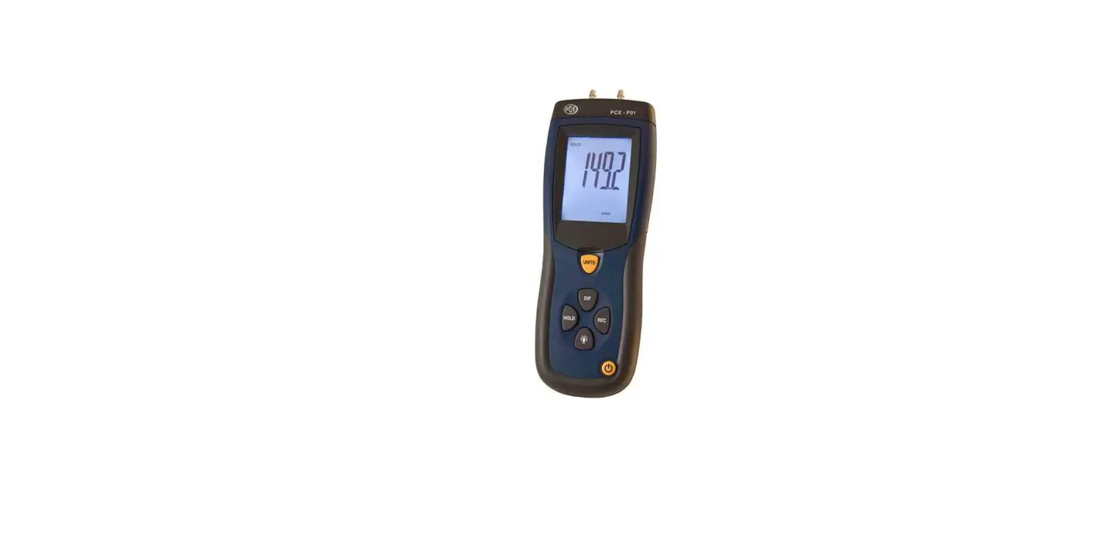 Pce Instruments Pce-p01 Manual Pressure Meter Instruction Manual Pce Instruments Pce-p01 Manual Pressure Meter Instruction Manual