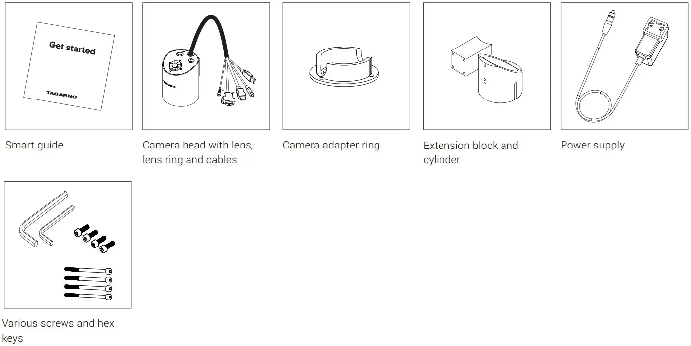TAGARNO Zap Stand Flexible Digital Microscope - ADAPTER KIT