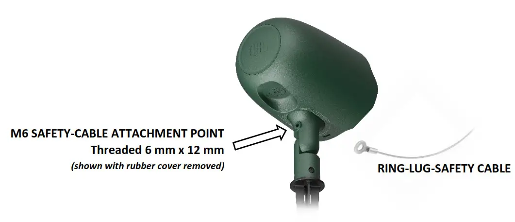 JBL GSF3 Professional Landscape Speakers - CABLE