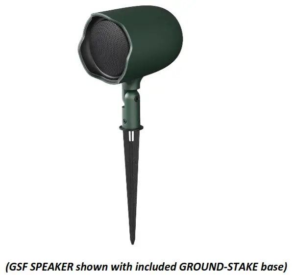 JBL GSF3 Professional Landscape Speakers - included