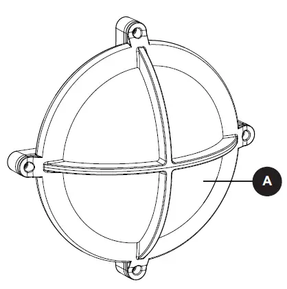 LUTEC-5299402330-1-Light-Black-Outdoor-LED-Wall-Mount-Lantern-Sconce-FIG-1