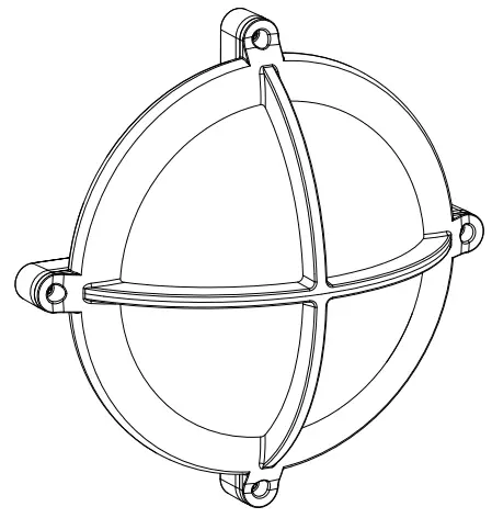 LUTEC-5299402330-1-Light-Black-Outdoor-LED-Wall-Mount-Lantern-Sconce-PRODUCT