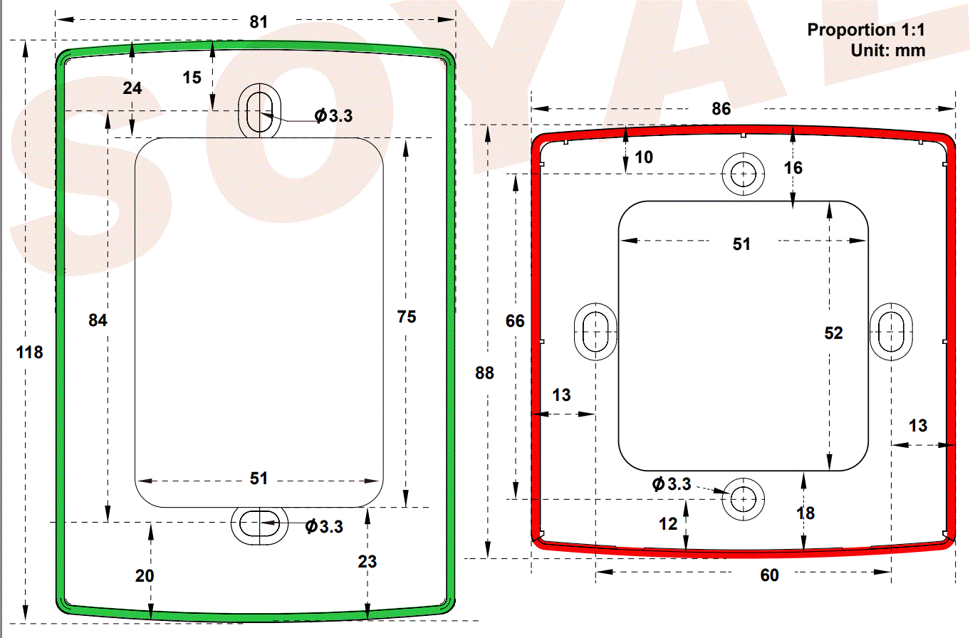 SOYAL-AR-888-PBI-S-Touchless-Infrared-Button-9