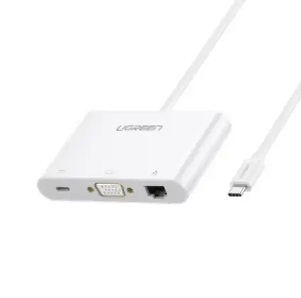 UGREEN 30439 USB Type C to VGA Multifunction Hub + LAN
