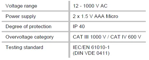 Testboy 113 Contactless Voltage Tester-fig-4