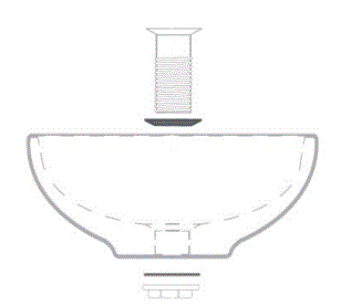 better-bathrooms-BeBa-25853-Pink-Round-Countertop-Basin-and-Waste-PRODUCT-5