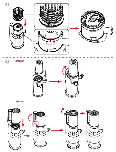 oursson-JM4600,-JM4700-Auger-Juicer-fig-5