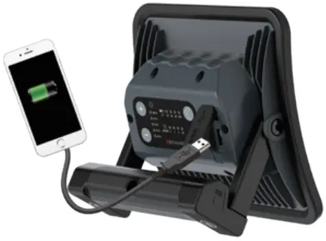 SCANGRIP 03 5456 NOVA R LED Flood Lights - Power bank