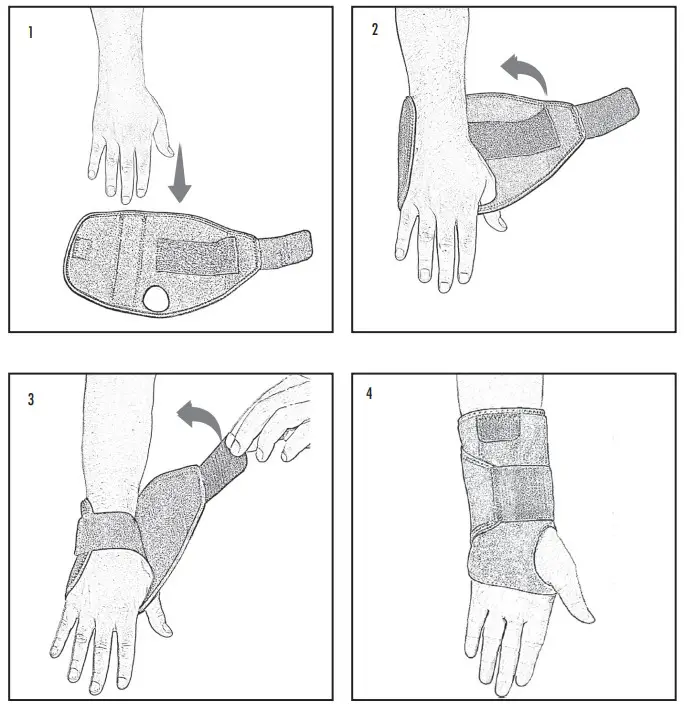HELY WEBER 5818 Modabbertm Wrist Orthosis - fig 1