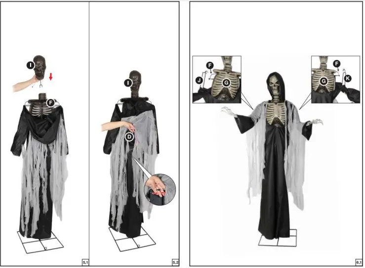 Haunted-Hill-Farm-HHGRVYDSKEL-1FLSA-7-ft-Talking-Lighted-Animatronic-Reaper-Free-Standing-Decoration-FIG5