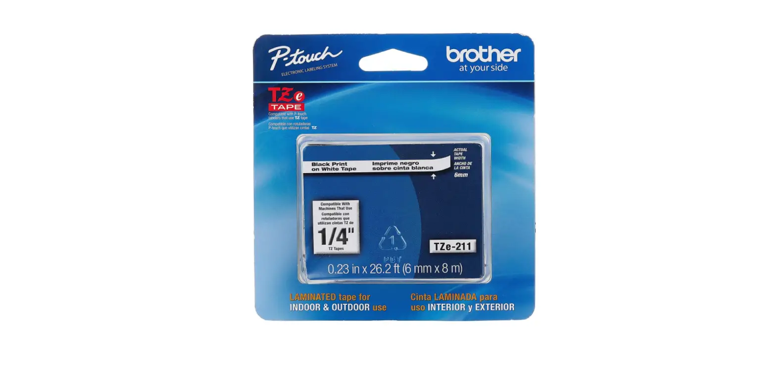 Brother Tze211 Genuine P-touch Label Tape User Manual Brother Tze211 Genuine P-touch Label Tape User Manual