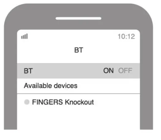 fingers Knockout Rugged Portable Speaker - Charging