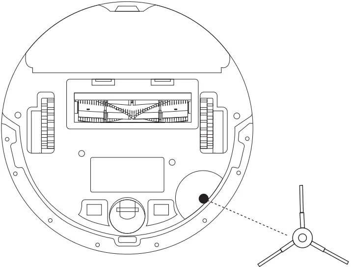 Clean the Side Brush
