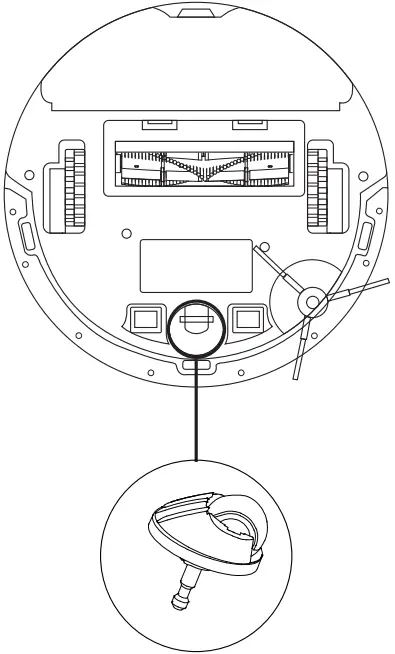 Clean the Caster Wheel