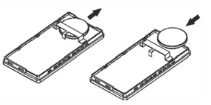 EarthTronics WP1025 5 Key Battery Powered Wall Switch - Replace the battery