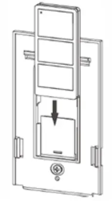 EarthTronics WP1025 5 Key Battery Powered Wall Switch - controller